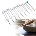 thumbnail image 1 of Juego de diapasón con bolsaJuego de herramientas de martillo de diapasónHerramienta de diagnóstico para terapia de curación de sonido cuidado saludable ANGGREK Otros, 1 of 8