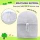 thumbnail image 3 of Gorro de sol para bebé Duoyeree UPF 50+, protección para orejas y cuello 0-6M, 3 of 5