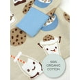 thumbnail image 4 of Honest Baby Clothing Organic Cotton Boy/Girl 2-Piece Long Sleeve Pajama Set, 12m to 24m, 4 of 7