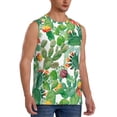 thumbnail image 2 of Kdxio Cactus 3 for Men's Muscle T-shirt,Sleeveless for Workout Running Athletic Gym Lounge Casual, 2 of 7