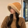 thumbnail image 4 of Gorro de pescador Sonducket de punto Con pompón forrado de seda impermeable unisex, 4 of 6
