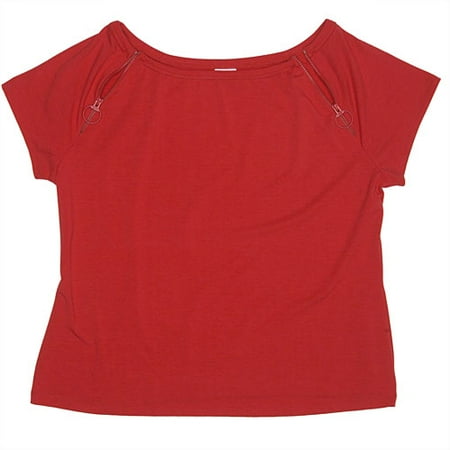 No Boundaries - Juniors' Plus Double Zip Top