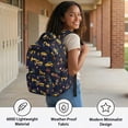 thumbnail image 6 of KUIFORTI Navy Truck Kids Bookbag Lightweight School Backpack with Adjustable Padded Straps for Elementary Boys Daily Use School Supplies, 6 of 7