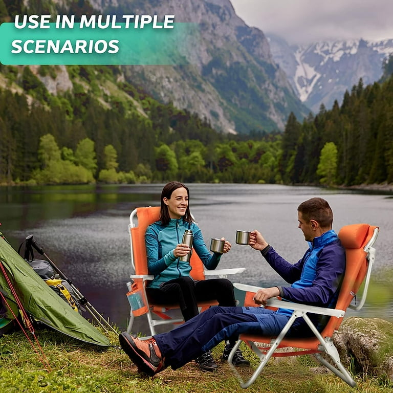 Folding high chair camping 2025