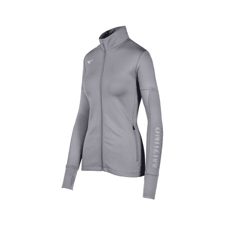 UPC: 0889961375682 | Mizuno Women s Alpha Quest Jacket Size Extra Extra Small Quiet Shade (9I9i)