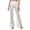White_001, variant on HNMKIU Womens Casual High Waist Loose Fit Straight Leg with Lace and Cut Out for Party and Daily Trousers for Women Light Pink_001,L