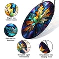 thumbnail image 3 of 89Bloom Oak Leaf Window Hanging Stained Glass, Oak Leaf Suncatchers for Windows Stained Glass, Stained Glass Oak Leaf suncatcher, 3 of 7