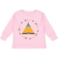 thumbnail image 3 of Inktastic Tribal Arrow Native Teepee Boys or Girls Long Sleeve Toddler T-Shirt, 3 of 5