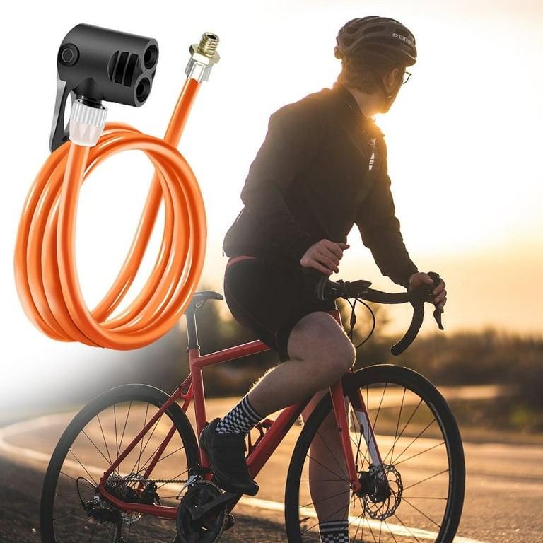 Bicycle Bike Air Pump Extension Tube Pump Hose Air Pump Connector Accessories