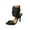 Black High-Heels Mid Calf Boots for Women, variant on High-Heels Mid Calf Boots for Women Soft Non-slip Breathable Trendy Women's High-Heels Mid Calf Boots Open Toe Sandals 75%Rayon 25%Polyester Summer Shoes Tapered High heel Dress Shoes Blue 42