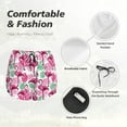thumbnail image 4 of Bixox Women's Flamingo pattern 2 in 1 Running Shorts - Lightweight Athletic Workout Gym Yoga Shorts Liner with Pockets - X-Large, 4 of 7