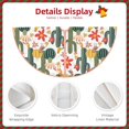 thumbnail image 3 of Haiem Summer Cactus With Blooming Pattern Christmas Tree Skirt Merry Christmas Party Christmas Tree Decoration,New Year Decorations-36", 3 of 6