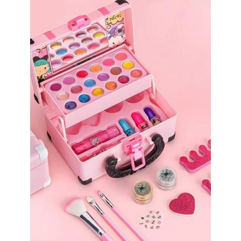 TOYLI Kids Makeup Set for Girls, 13-Piece Washable Mermaid Girls Makeup for  Kids All Skin Tones 