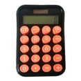 thumbnail image 4 of Cute Calculator Dual Power Calculator Easy to Read Solar Powered Calculator 10 black, 4 of 9