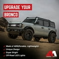 thumbnail image 3 of AMERICAN MODIFIED Armor Grille, 21-24 Ford Bronco with Off-Road Lights, 3 of 11