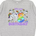 thumbnail image 3 of Inktastic It's My 8th Birthday Unicorn Youth Sweatshirt, 3 of 4