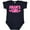 Navy Blue, variant on Inktastic Mama's Girl Pink with Hearts Girls Baby Bodysuit