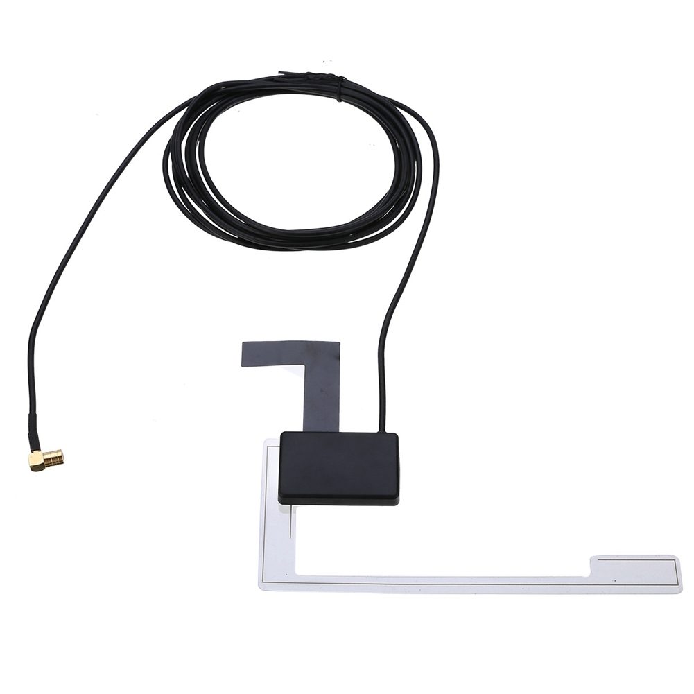 Uposao DAB+ Car Antenna SMB Adapter DAB Digital Car Radio Antenna Glass