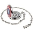 thumbnail image 1 of Avengers Captain America Shield  and  Logo Pocket Watch, 1 of 5