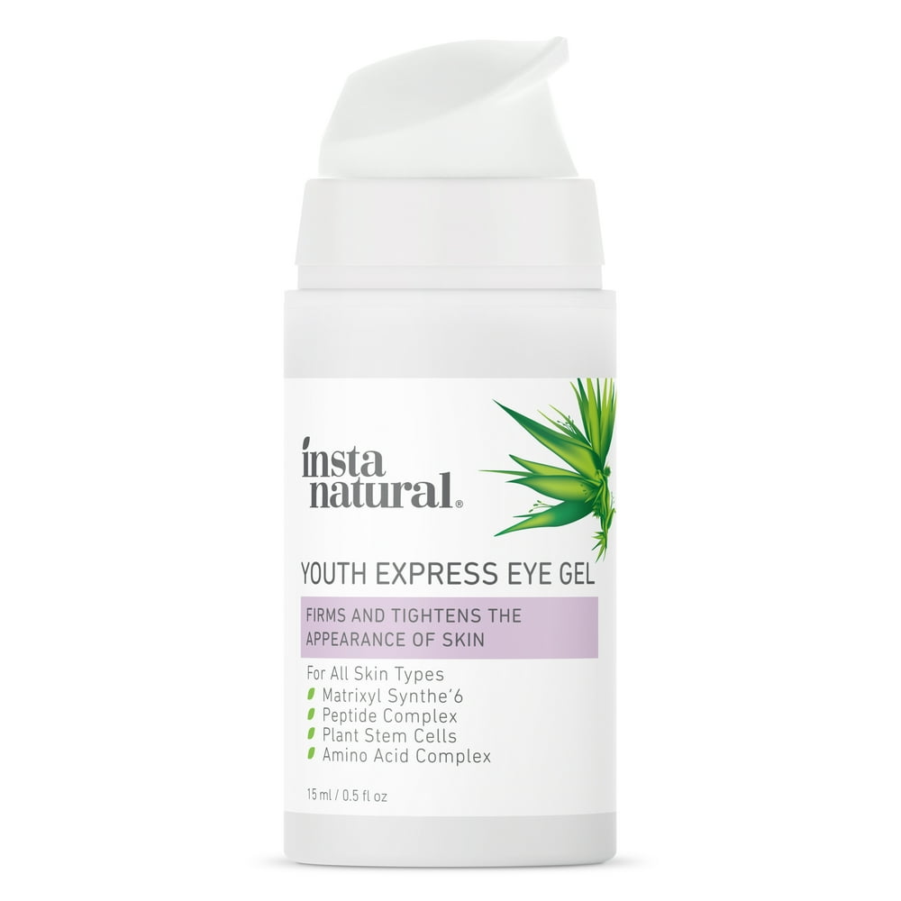 InstaNatural Eye Gel Cream, For Dark Circles, Wrinkles & Puffy Eyes, 0.