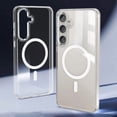 thumbnail image 4 of Funda Para Galaxy A55/ A35 Magnetic Clear Case Premium Tpu Transparente, 4 of 5