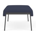 thumbnail image 3 of Waterfall Reception Waiting Room Healthcare 2-Seat Bench / Charcoal Steel / Blue, 3 of 5
