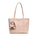 thumbnail image 1 of Bolso de mano de gran capacidad con contraste de color a la moda para mujer, nuevo bolso de hombro para ir al trabajo de cuero suave de color puro de alta gama combinable con todo, 2025, 1 of 5