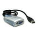 Manhattan Cable (USB 2.0), 1600 x 1200 Bits Blister 1,6 480 USB-A to SVGA Converter, 50cm, Mâle à Femelle, Mbit/S en 16 Ou 32 Bits Couleur, Prend en Charge jusqu'à 6 Écrans Supplémentaires, Hi-Speed USB, Argent/Bleu, Garantie de Trois Ans, - Adaptateur Cable - USB Mâle à HD-15 (VGA) Femelle - Pi - Bleu, Argent – image 1 sur 6