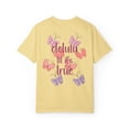thumbnail image 2 of Delulu til it's True Unisex Garment-Dyed T-shirt, 2 of 4