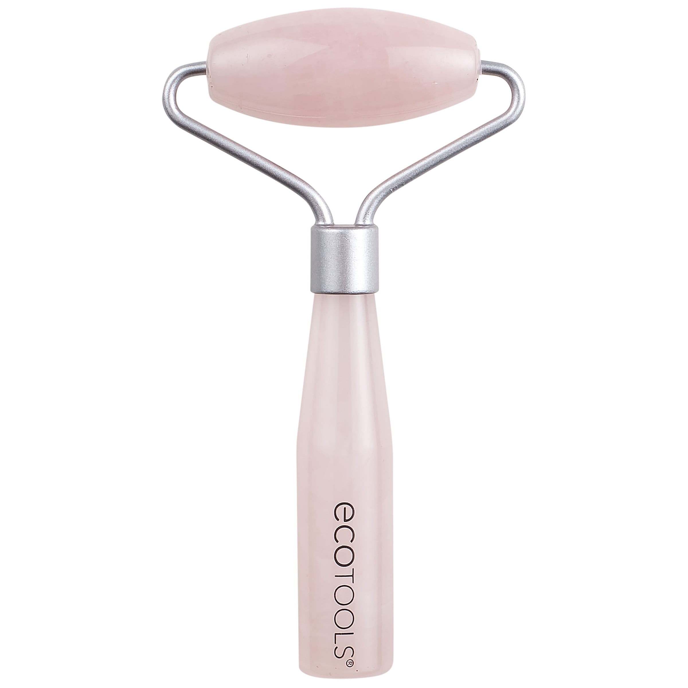 EcoTools Mini Rose Quartz Facial Roller and Face Massager, Skincare and Sculpting Tool,1 Count