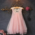 thumbnail image 2 of Summer Cute Bohemian Backless Mesh Korean Princess Dress for 1-6 Y, 2 of 6