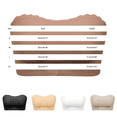 thumbnail image 2 of Luysn Strapless Bras for Women Invisible Bralette Push Up Bra Wireless Bras T Shirt Bra Strapless Corset Bra Stretchy Sports Bra Tube Top Bralette Supportive Bandeau Bra Comfortable Bra White M, 2 of 3