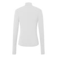 thumbnail image 5 of Women Long Sleeve Slim Fit Crop Top Womens Turtleneck Basic Slim Fitted Going Out T Shirts Winter Undershirts Striped Womens Shirt New Day Womens Shirt Long Sleeve T Shirts for Women Womens Loose Fit, 5 of 5