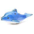 thumbnail image 5 of Flauta Ocarina HUOGUO con dibujos animados de delfines, 6 agujeros, cerámica, verde, 5 of 5