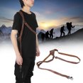 thumbnail image 2 of Herwey Camera Shoulder Harness,Camera Shoulder Strap,Leather Camera Shoulder Strap Universal Adjustable Shoulder Harness for DSLR Cameras DV, 2 of 8