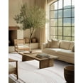 thumbnail image 2 of Jamfeel 5x8 Area Rugs for Living Room Modern Abstract Print Carpet Soft Low Pile Washable Rugs Bedroom, Home Decor, Camel, 2 of 7