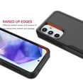 thumbnail image 4 of Tekcoo Shockproof Silicone Plastic Back Cover Cell Phone Case for Samsung Galaxy A35 5G, Black, 4 of 8