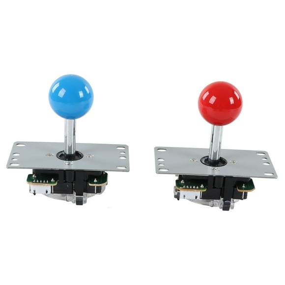 Pièces de Bricolage pour Jeu d'Arcade Classique, Joystick d'Arcade pour 2 Joueurs Pièces de Bricolage pour Rassemblement d'Amis