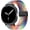 Rainbow, variant on Magnetic Braided Band for Samsung Galaxy Watch 9 8 40mm 44mm, Galaxy Watch8 Classic 46mm, One Click No Gap Elastic Stretchy Nylon Fabric Sport Strap for Women Men (Rainbow)
