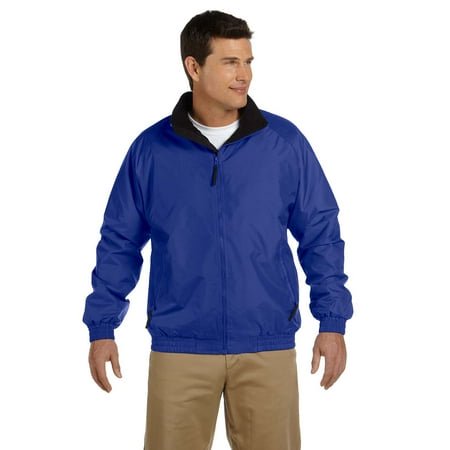 Harriton Adult Fleece-Lined Nylon Jacket