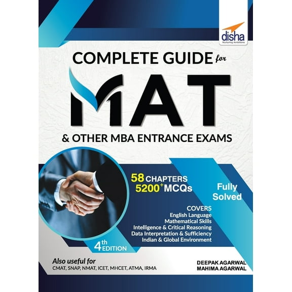 Complete Guide for MAT and other MBA Entrance Exams 4th Edition, (Paperback)