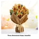 thumbnail image 4 of Tarjeta De Felicitación 3D, Papel Decorativo De Ramo De Girasol, Increíble Tarjeta De Felicitación De Flores Ecológica, Plegable Repetidamente Para Festivales, 4 of 7
