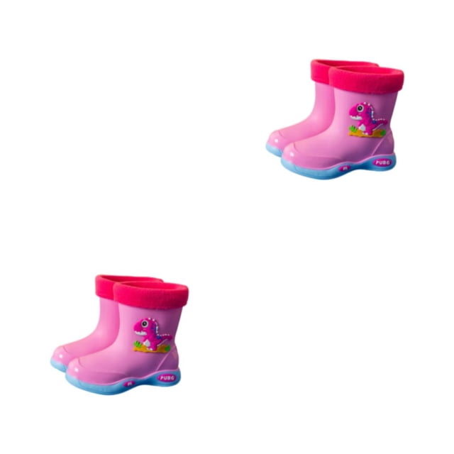Injueey Manténgase a la moda botas de lluvia impermeables antideslizantes y lindas botas de lluvia de goma zapatos ligeros cómodos Type11 NO11