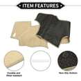 thumbnail image 4 of Dash Cover Compatible for Toyota RAV4 2001-2012, Non-Slip Polyester Silicone Beige Center Console Dashboard Cover Mat Pad Carpet, 4 of 6