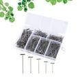 thumbnail image 3 of SHISUYAN 450pcs Making Set Stainless Steel T with Storage Box for Making Blocking Knitting Modelling Crafts, 3 of 8
