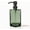 Gree +Oil Rubbed Bronze, variant on 13.5 Oz Clear Glass Soap Dispenser with Rust Proof Stainless Steel Pump, Antique Design Refillable Square Lotion Dispenser for Bathroom, Kitchen Hand Soap (Oil Rubbed Bronze)