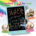 thumbnail image 3 of Tablero para garabatear LCD de 10 pulgadas, tableta de escritura para niños, bloc de dibujo colorido y juguete educativo para regalo para niños y niñas de 3 a 6 años, 3 of 5