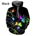 thumbnail image 1 of 2024 Splash Ink Nouveau Sweat à Capuche Tendance Mode 3d Couple Style Hip-hop Drôle Impression Vertigo, 1 of 4