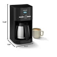 thumbnail image 5 of Cuisinart DCC-1170BK Cafetera Thermal Classic™ de 10 tazas, negra con filtro térmico, 10 tazas, programable, 5 of 5