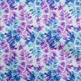 thumbnail image 1 of oneOone Cotton Jersey Purple Fabric Leaves Diy Clothing Quilting Fabric Print Fabric By Yard 58 Inch Wide, 1 of 6